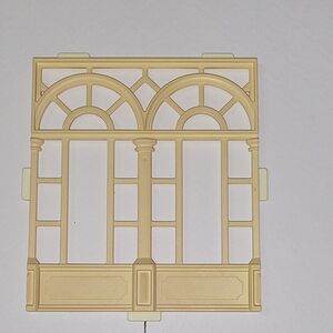 Playmobil Patio Sunroom Window Wall Panel Victorian Mansion 5300 Dollhouse Part